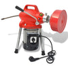 Máquina de limpieza de tuberías Vidaxl 250 W 12.5mx16 mm 4.5mx9.5 mm