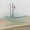 Vidaxl wasbak gehard glas 42 cm transparant