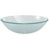 Vidaxl Washbasin Glass indurito da 42 cm vetro Matt