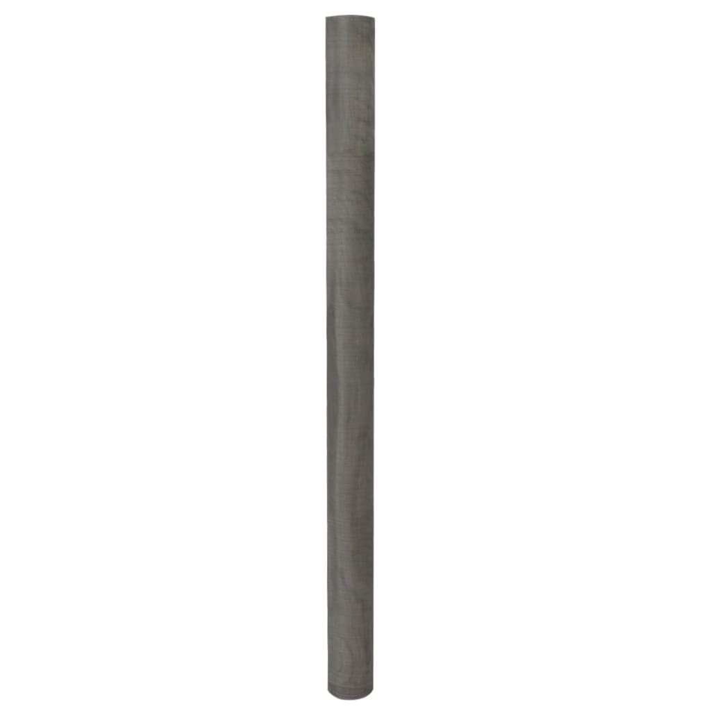 Vidaxl Mesh 100x500 cm de acero inoxidable de color plateado