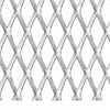 Valla de alambre Vidaxl 50x50 cm 20x10x2 mm de acero inoxidable