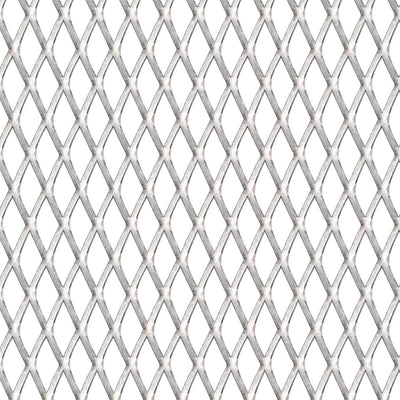 Vidaxl draadhek 50x50 cm 30x17x2,5 mm roestvrij staal