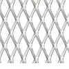 Vidaxl draadhek 50x50 cm 30x17x2,5 mm roestvrij staal