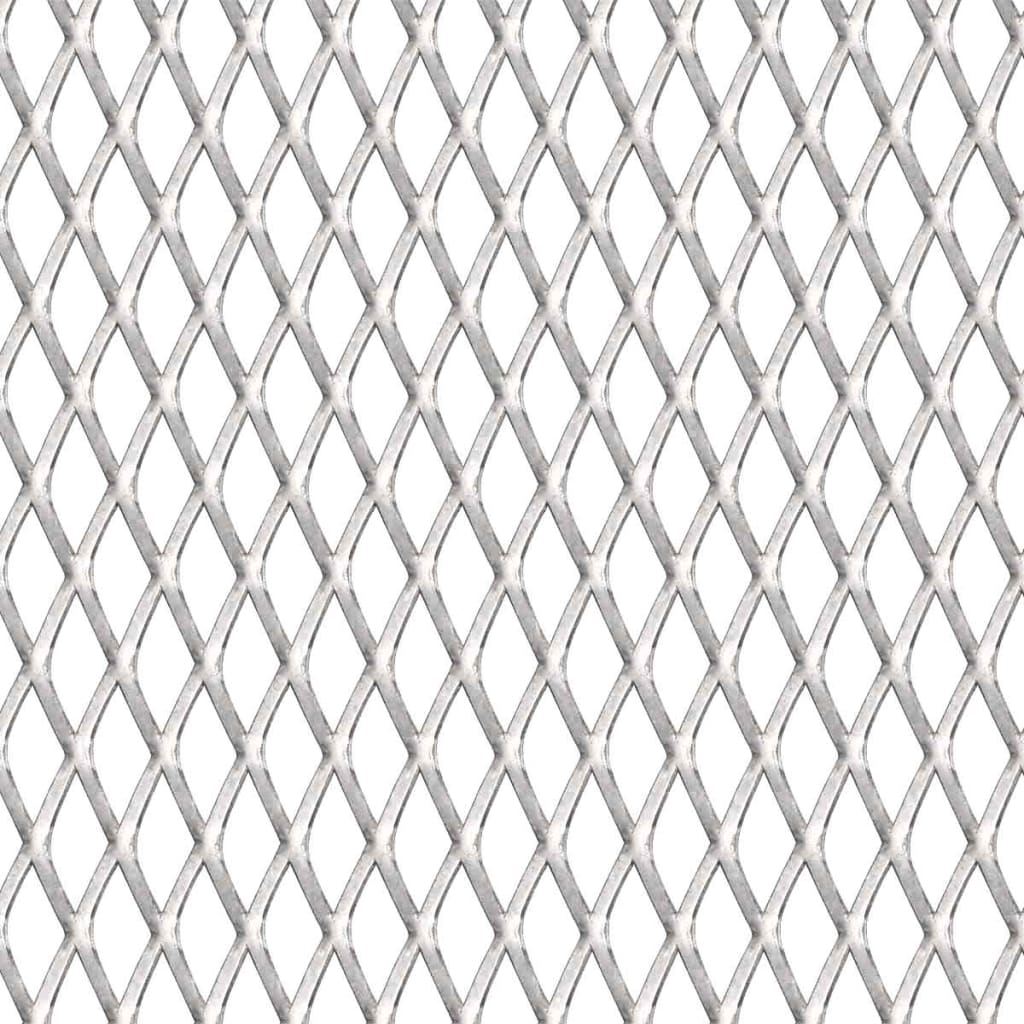 Valla de alambre Vidaxl 50x50 cm 45x20x4 mm de acero inoxidable