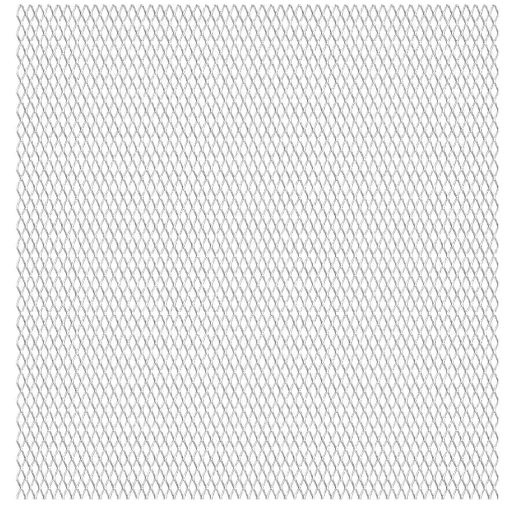 Vidaxl draadhek 100x85 cm 45x20x4 mm roestvrij staal