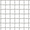 Vidaxl Cierre de alambre Mase tejida 50x50 cm 11x11x2 mm de acero inoxidable