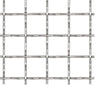 Vidaxl Claza de alambre Mase tejida 50x50 cm 21x21x2.5 mm de acero inoxidable