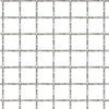 Malla de compuerta de alambre de Vidaxl 100x85 cm 21x21x2.5 mm de acero inoxidable