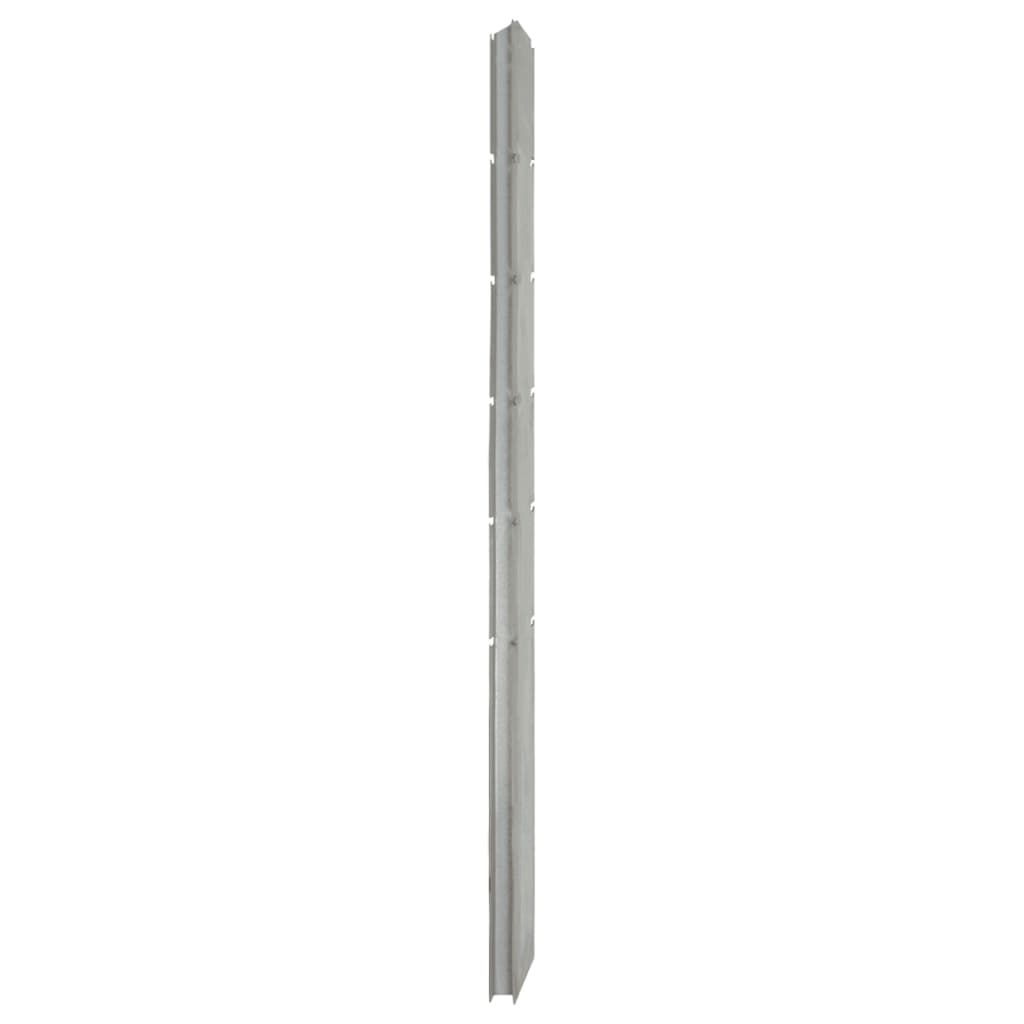 Vidaxl Schanskorf Polo da 160 cm in acciaio zincato colorato