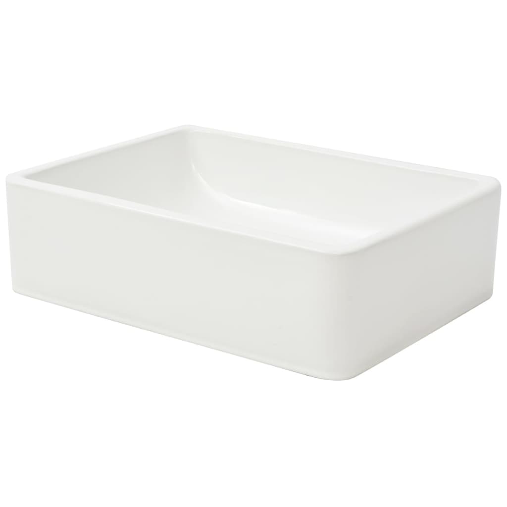 Vidaxl Washbasin White 41x30x12 cm ceramica