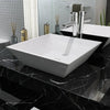 Vidaxl Washbasin quadrato bianco 41.5x41.5x12 cm ceramica