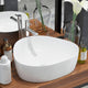 Vidaxl Washbasin Triangular White 50.5x41x12 cm Cerámica