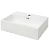 Vidaxl Washbasin con agujero de grúa blanco 51.5x38.5x15 cm de cerámica