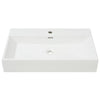 Vidaxl Washbasin con Taphole White 76x42.5x14.5 cm Muermiek