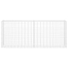Vidaxl Schanskorf 85x30x200 cm Galvanized Steel