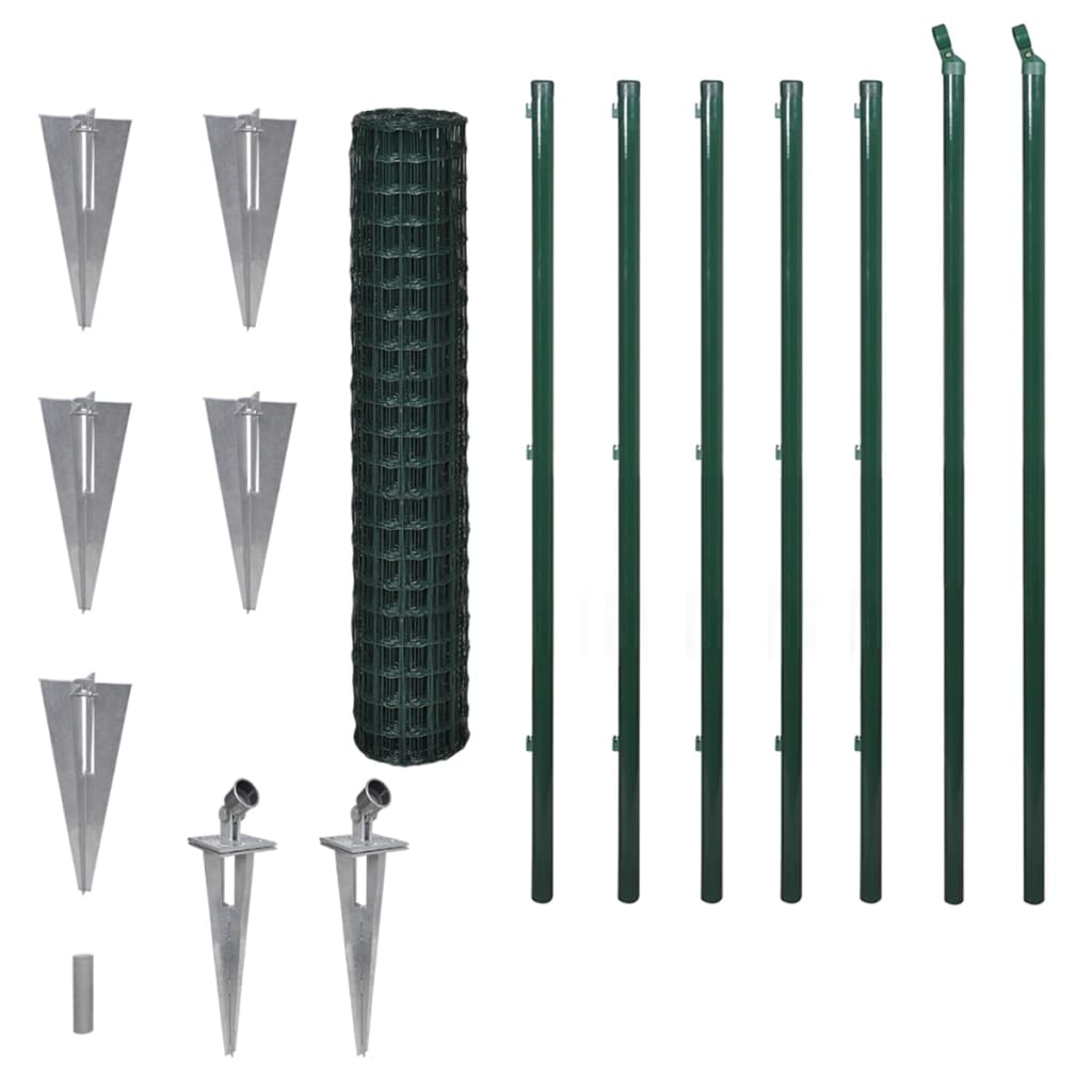 Vidaxl Hek 10x1,7 m verde
