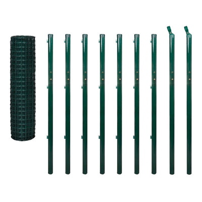 Vidaxl HEK 10x1.7 m de acero verde