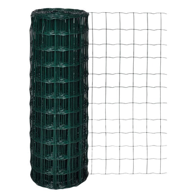 Vidaxl HEK 25x1.7 m de acero verde