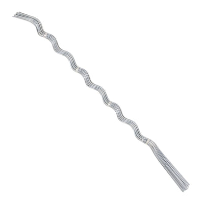 Vidaxl Plain Stick Spiral 170 cm Acciaio zincato 50 m