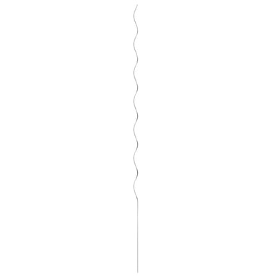 Vidaxl Plain Stick Spiral 170 cm Acciaio zincato 50 m