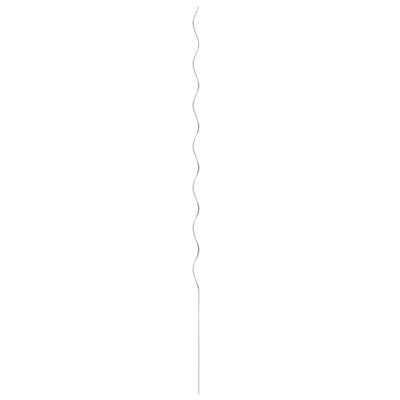 Vidaxl Plain Stick Spiral 170 cm Acciaio zincato 20 m