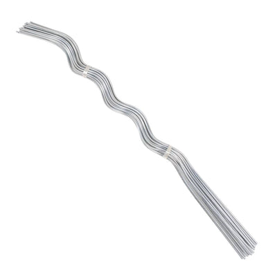 VIDAXL Plain Stick Spiral 110 cm Acciaio zincato 50 m
