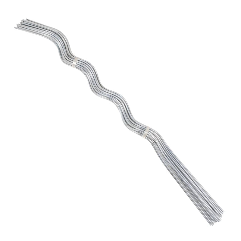 VIDAXL Plain Stick Spiral 110 cm Acciaio zincato 50 m