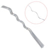 VIDAXL Plain Stick Spiral 110 cm Acciaio zincato 50 m