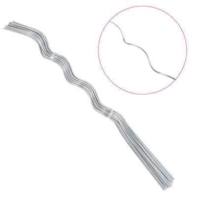 VIDAXL Plain Stick Spiral 110 cm Acciaio zincato 50 m