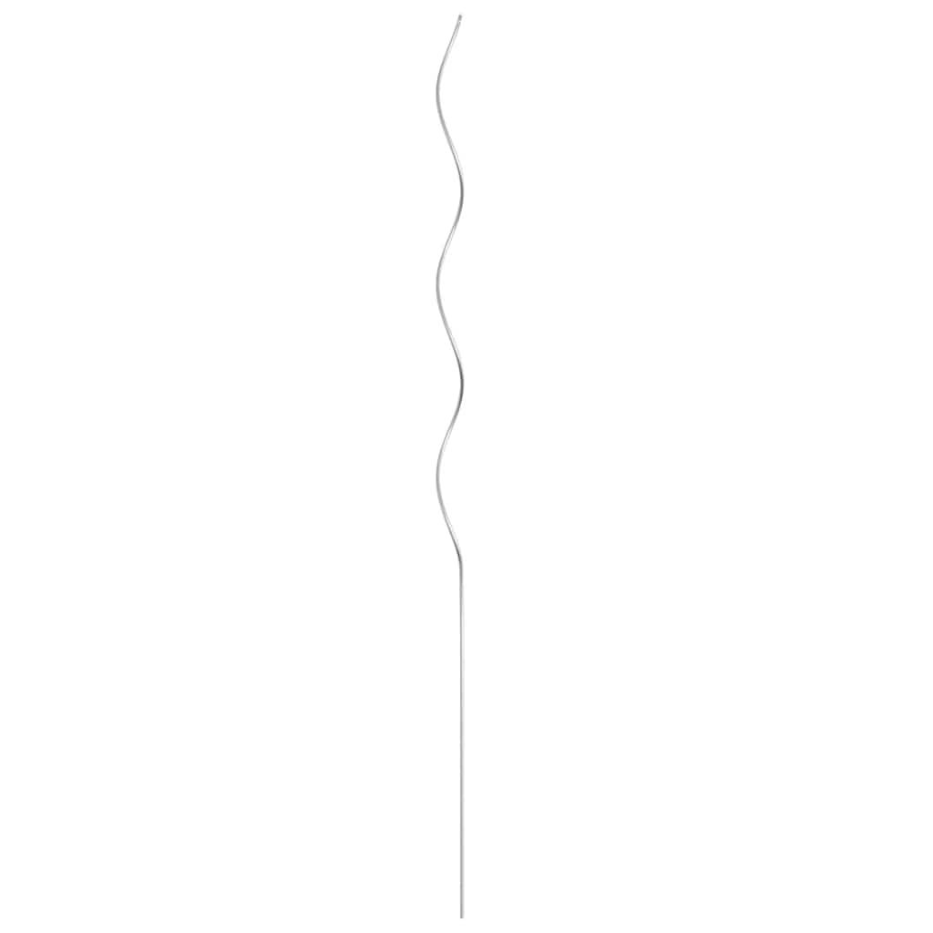 Vidaxl Plain Stick Spiral 110 cm Acciaio zincato 20 m