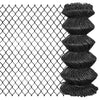 Vidaxl Mesh Fence 15x0.8 m de acero gris