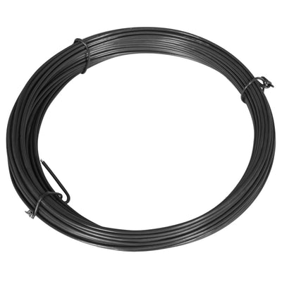 Vidaxl Hekbind Fila 25 m 1,4 2 mm in acciaio grigio