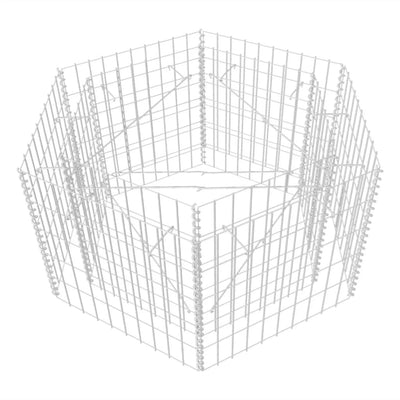 Vidaxl Gabion Fiorter Insent esagonale 100x90x50 cm