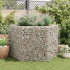 Vidaxl Gabion Plantador Insentado Hexagonal 160x140x100 cm