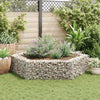 Vidaxl Gabion piantatrice esagonale insensibile 200x173x40 cm