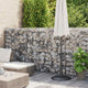 Vidaxl gabion mand 300x30x100 cm gegalvaniseerd staal
