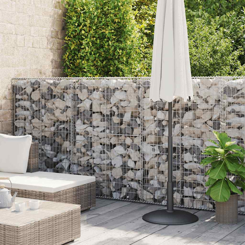 Canasta de gabión Vidaxl 300x30x100 cm de acero galvanizado