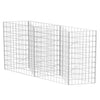 Cesta de gabión Vidaxl 120x30x100 cm de acero galvanizado