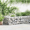 Canasta de gabion vidaxl 100x50x50 cm de acero galvanizado