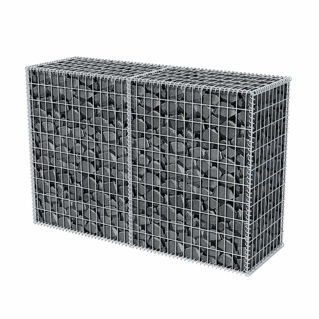 Canasta de gabión Vidaxl 150x50x100 cm de acero galvanizado