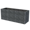 Scatola di pianificazione Gabion Vidaxl Acciaio 270x90x100 cm