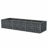 Scatola di pianificazione GABION Vidaxl Acciaio 270x90x50 cm