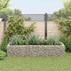 Vidaxl Gabion Planning Box elevada 270x90x50 cm de acero