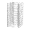 Vidaxl Gabion Planning Box elevada 50x50x100 cm de acero