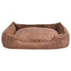 Cuscino per letto per cani vidaxl PU PETTA PE-ART Dimensione m beige