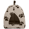 Vidaxl Tamaño de cesta de gato l beige