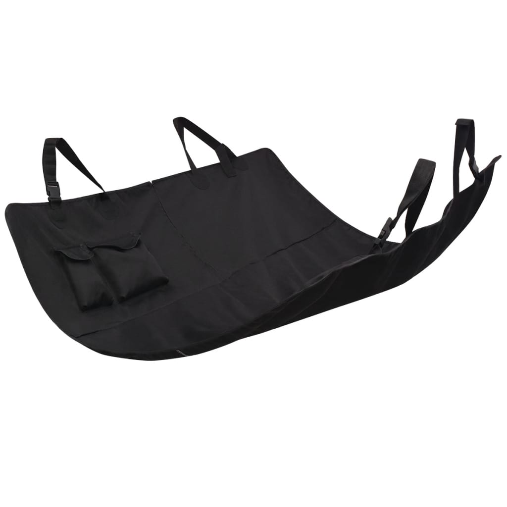Vidaxl PETS COPERCHIO SETTO POSTERIORE 148X142 NERO