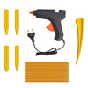 Vidaxl Set abollado de 50 piezas sin rociar acero inoxidable