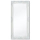 Vidaxl Mirror de pared Barroque 100 x 50 cm blanco