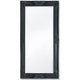 Vidaxl Specchio da parete barocco 100 x 50 cm nero
